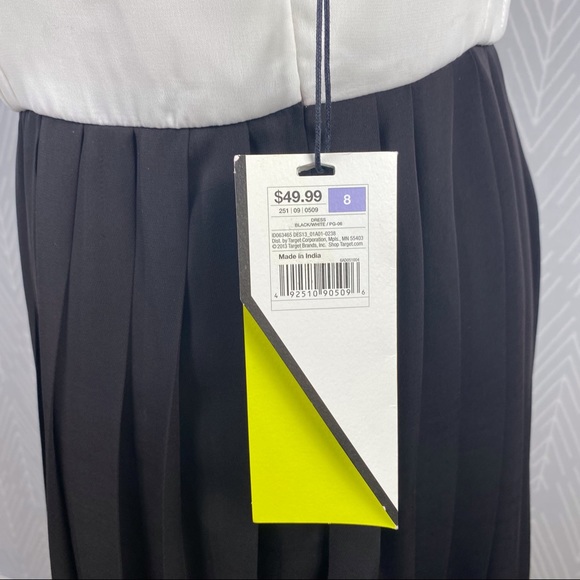 PRABAL GURUNG x TARGET Black and White Bow Dress NWT. - Picture 8 of 9